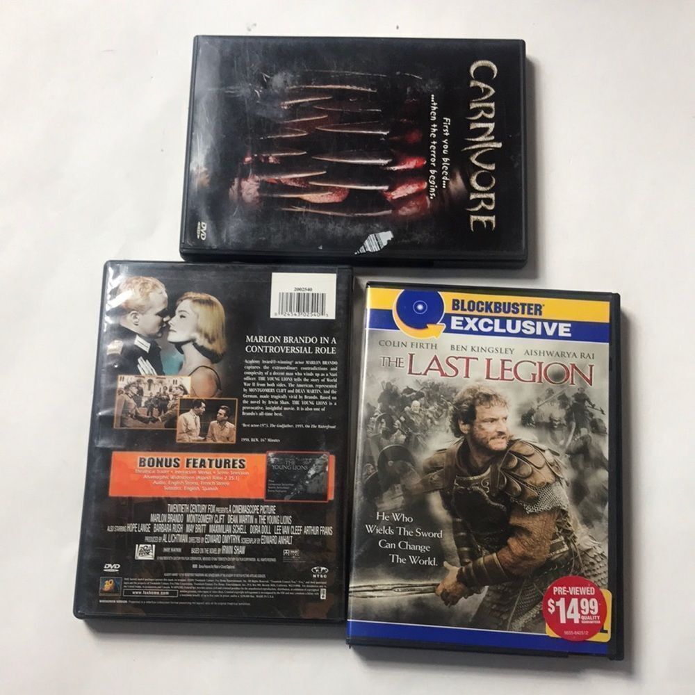 3,PS DVD THE YOUNGLIONS THE LAST LEGION